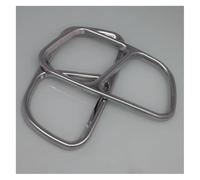 Terminale Scarico Punta Per X5 F15 2014-2018 Versione Sportiva X6 F16 2015-2019 Automobili Terminale Di Scarico Posteriore Per Auto Marmitta Terminale Per Auto(Argento)