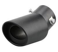 Terminale Scarico Punta Punta Del Silenziatore Tubo Universale Per Scarico Auto Punta Del Silenziatore Coda Dell'auto Posteriore Cromato Tubo Di Scarico Rotondo Coda(1)