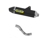 Terminale Scarico +Racc Arrow Thunder Akn Allum Nero HONDA CRF 300 L 2021 2023