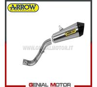 Terminale Scarico + Racc Kat Arrow Xkone Acciaio Honda Crf 250 Rally 2017 > 2018