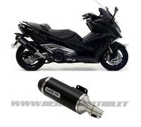 Terminale Scarico + Racc No Kat Arrow Urban Allu N Nero Kymco Ak 550 2017 > 2021