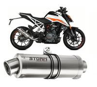 Terminale Scarico Storm By Mivv Gp Acciaio Inox KTM DUKE 390 2021 > 2023