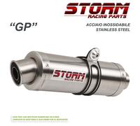 Terminale Scarico Storm by Mivv Gp acciaio per Yamaha Yzf 1000 R1 1998 > 2001