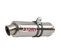 Terminale Scarico Storm by Mivv Gp acciaio per Yamaha Yzf 1000 R1 2002 > 2003