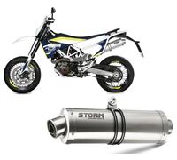 Terminale Scarico Storm By Mivv Oval Acciaio Inox Husqvarna 701 2017 > 2020