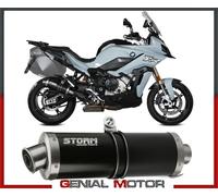 Terminale Scarico Storm By Mivv Oval Acciaio Nero BMW S 1000 XR 2020 2025