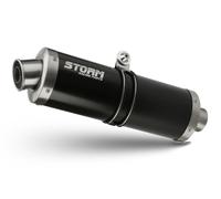 MIVV Silenziatore STORM Steel Black Oval per KTM 790/890 Adventure e 890 SMT