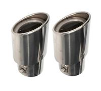 Terminale Scarico Terminale Di Scarico Cromato In Acciaio Inox Da 63 Mm Per Auto Per Subaru Per Forester 2008 2009 2010 2011 2012 Tubo Coda Scarico