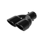 Terminale Scarico Terminale Di Scarico Universale Per Marmitta Da 63 Mm Per Auto Terminale Di Scarico Posteriore Per Auto Terminali(Black straightm)