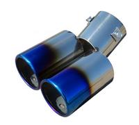 Terminale Scarico Tubo Scarico Universale Auto Silenziatore Gola Posteriore Per BMW Per E82 Per E87 Per E63 Per E64 Per F06 Per E81 Per F12 Per F13 Per M6 Tubo CodaScarico(Orange)