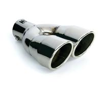 TS-22 Terminale di scarico auto in acciaio inox lucidato