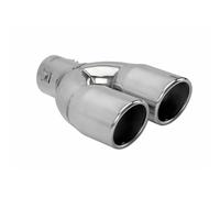 Terminale scarico universale inox doppio TS-73 37-60mm