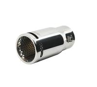 Terminale rotondo inclinato acciaio inox Universale lucidato a specchio