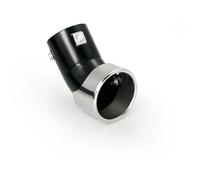 Pilot Terminale di scarico TS-60 universale inox singolo gomito regolabile 37-49 mm