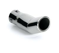 Terminale scarico universale inox singolo gomito TS-33 38-49mm