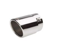 Terminale scarico universale inox singolo ovale 50-73mm TRX/09