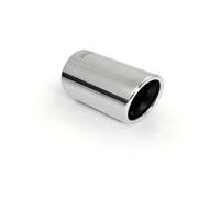 TERMINALE DI SCARICO PER AUTO MARMITTA SPORTIVA UNIVERSALE IN ACCIAIO Ø 35-53 mm