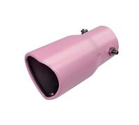 Terminale Silenziatore Per Tubo Di Scarico Per Auto A Forma Cuore Da 1 Pezzo, Universale Marmitta Coda(1Pc Pink straight)