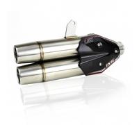Terminale Silenzioso Completo Collettore Scarico IXIL Dual Hyperlow XXL L5X Inox