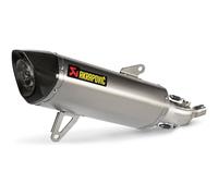 TERMINALE SLIP ON AKRAPOVIC ACCIAIO INOX PER YAMAHA X-MAX 300 2021-2024 OMOLOGA