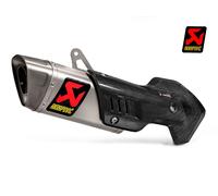 TERMINALE SLIP ON AKRAPOVIC TITANIO DUCATI MULTISTRADA 1200 / S 2015-2018
