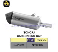 Terminale Sonora titanio con fondello carby Honda NT1100/NT1100 DCT 2022 2023