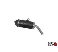 TERMINALE SONORA TITANIO DARK" CON FONDELLO CARBY" BMW F 750 GS 2021-2023 ARR...