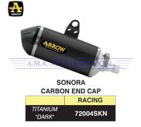 72004SKN - Terminale Scarico Arrow Sonora Dark Honda CRF1100L Africa Twin