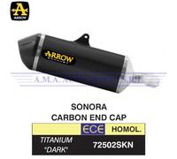72502SKN - Terminale Scarico Arrow Sonora Dark Suzuki V-STROM 1050 (20-21)