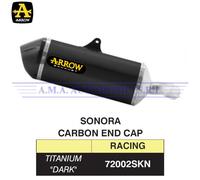 Terminale Sonora titanio Dark fond.carby Suzuki V-STROM 1050 2020 2021 2022 2023