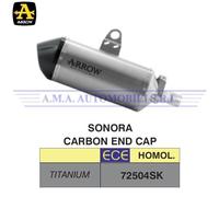 72504SK - Terminale Scarico Arrow Sonora Titanio Honda Africa Twin (20-21)