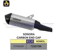 Terminale Sonora titanio fondello carby Harley-Davidson Pan America 1250 2022