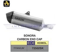 72502SK - Terminale Scarico Arrow Sonora Titanio Suzuki V-STROM 1050 (20-21)