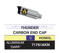 71761AKN - Terminale Scarico Arrow Thunder Dark Yamaha XJ6 (09-15)