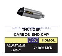 Terminale Street Thunder all. Dark fond.carby Yamaha YZF R6 2017 2018 2019 2020