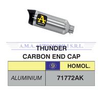 71772AK - Terminale Scarico Arrow Thunder Alluminio Suzuki GSX-R 600/750 (11-16)