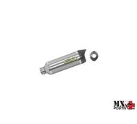 TERMINALE STREET THUNDER ALLUMINIO CON FONDELLO CARBY SUZUKI GSX-R 600 I.E. 2...