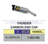 71831AK - Terminale Scarico Arrow Thunder Alluminio Yamaha MT-03 / YZF R3/R25