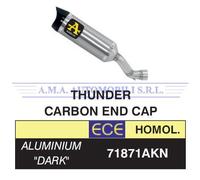 71871AKN - Terminale Arrow Thunder Alluminio Dark Suzuki GSX-S 125 (17-18)