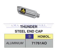 71761AO - Terminale Scarico Arrow Thunder Alluminio Yamaha XJ6 (09-15)