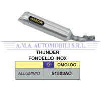 51503AO - Terminale Scarico Arrow Thunder Alluminio Yamaha YZF-R 125 (08-13)