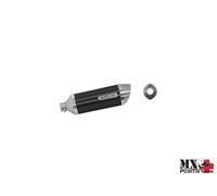 TERMINALE STREET THUNDER ALUMINIUM DARK"" HONDA CBR 125 R 2007-2010 ARROW 515...