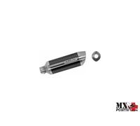 TERMINALE STREET THUNDER ALUMINIUM DARK"" KTM DUKE 200 2011-2014 ARROW 51510AON