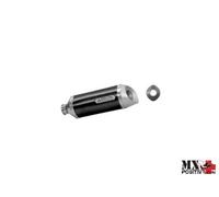 TERMINALE STREET THUNDER ALUMINIUM DARK" PER COLLETTORI ORIGINALI" YAMAHA YZF...
