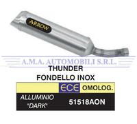 51518AON - Terminale Scarico Arrow Thunder Alluminio Dark Yamaha YZF-R 125 (19)