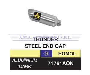 Terminale Street Thunder aluminium Dark Yamaha XJ6/XJ6 Diversion 2013 2014 2015
