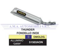51503AON - Terminale Scarico Arrow Thunder Dark Yamaha YZF-R 125 (08-13)