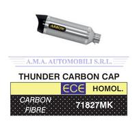 Terminale Street Thunder Carbonio con fondello carby Benelli BN 302 S 2019 2020