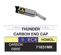 71831MK - Terminale Scarico Thunder Carbonio Yamaha MT-03 / YZF R3/R25