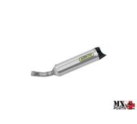 TERMINALE STREET THUNDER TITANIO CON FONDELLO CARBY YAMAHA YZF-R 125 2019-202...
